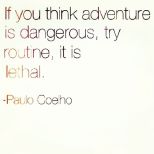 Try something new, embrace adventure